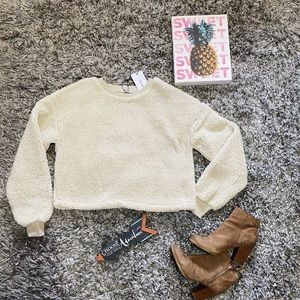 NEW STRADIVARIUS Faux sweater